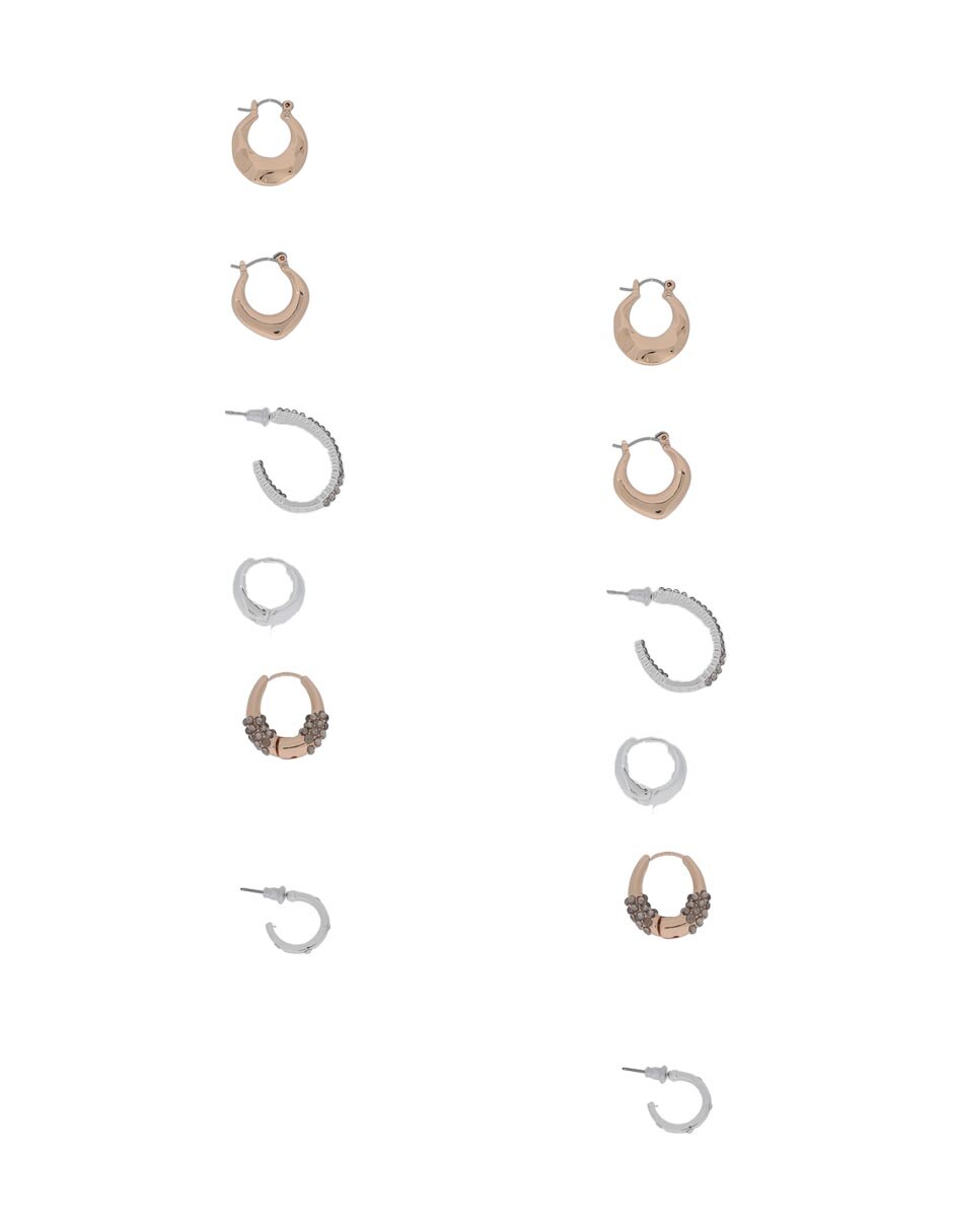 Arracadas con acabado pavé 3