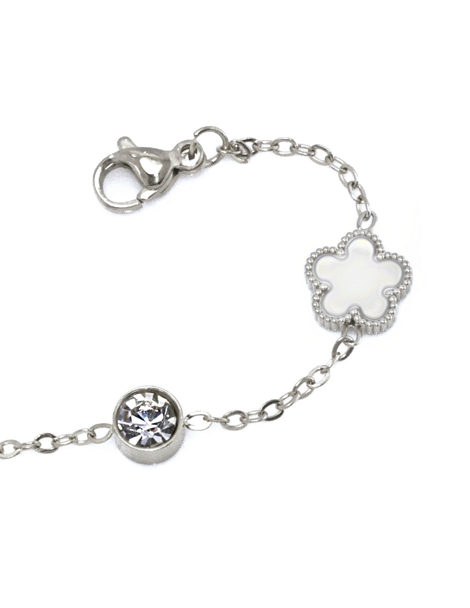 Pulsera con madre perla acabado pulido 2
