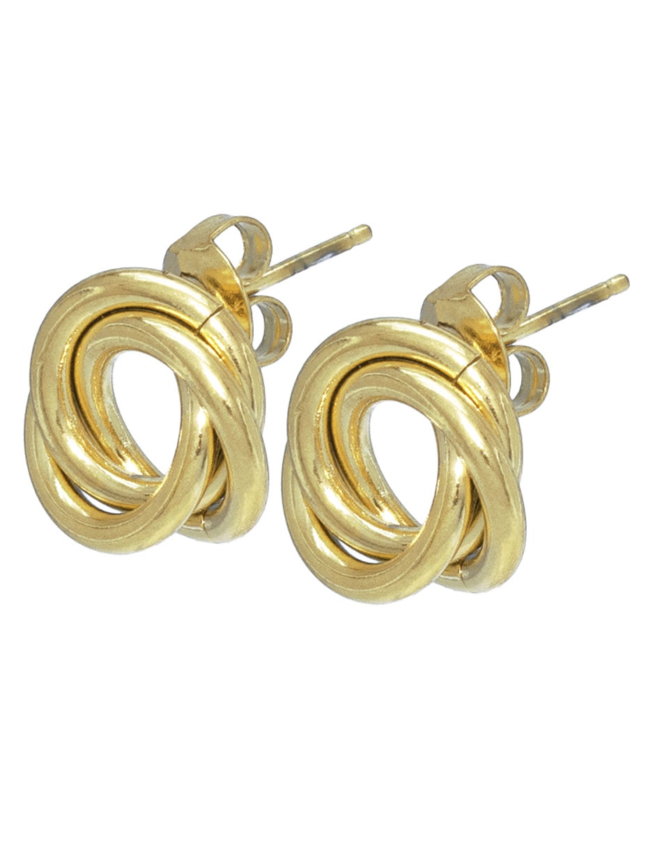 Aretes con acabado brillante 2