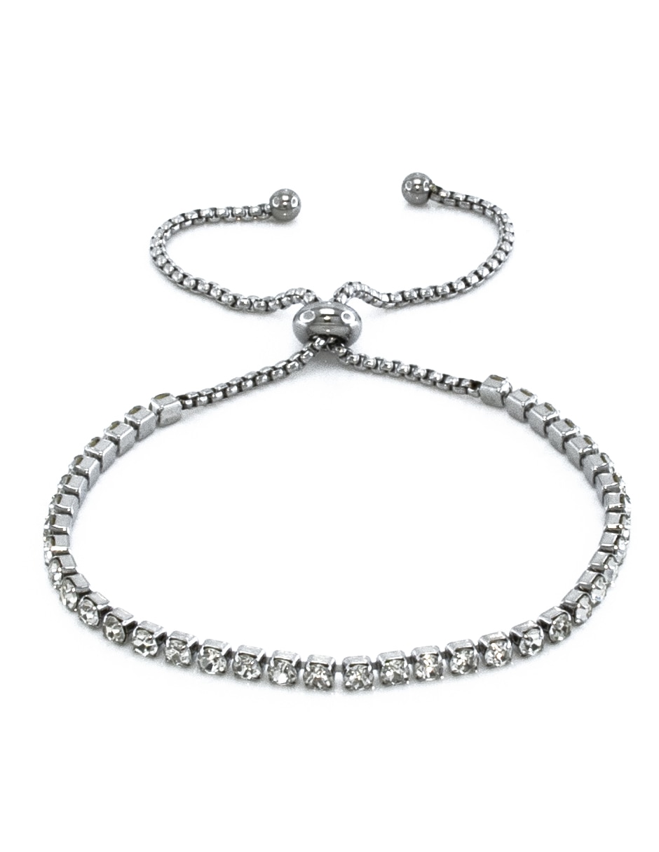 Pulsera con cristal acabado pulido Pulsera con cristal acabado pulido