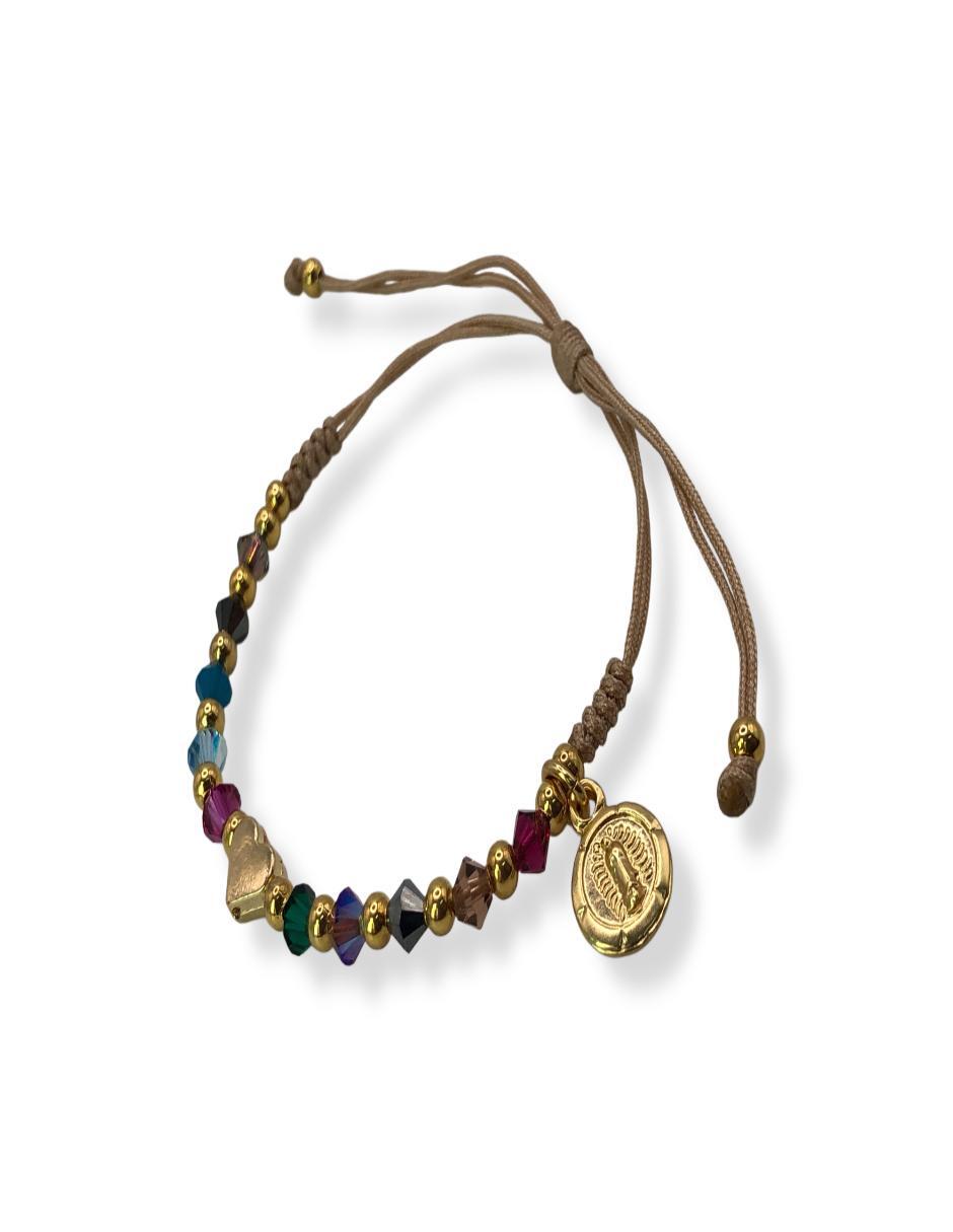 Pulsera acabado baño de oro 14 K 2
