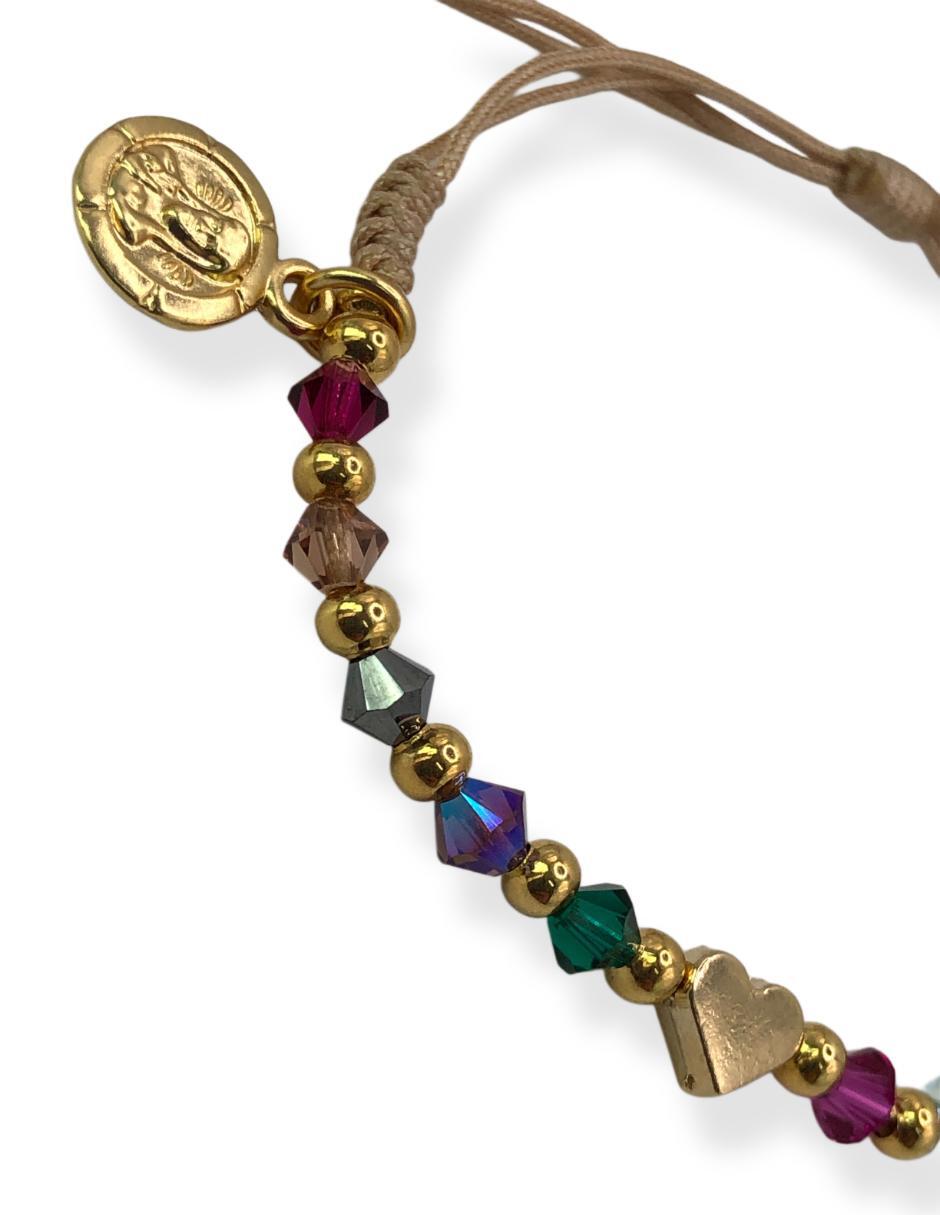 Pulsera acabado baño de oro 14 K 3