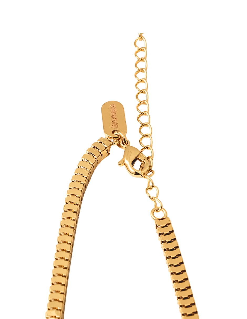 Pulsera acabado baño de oro 18 K 2