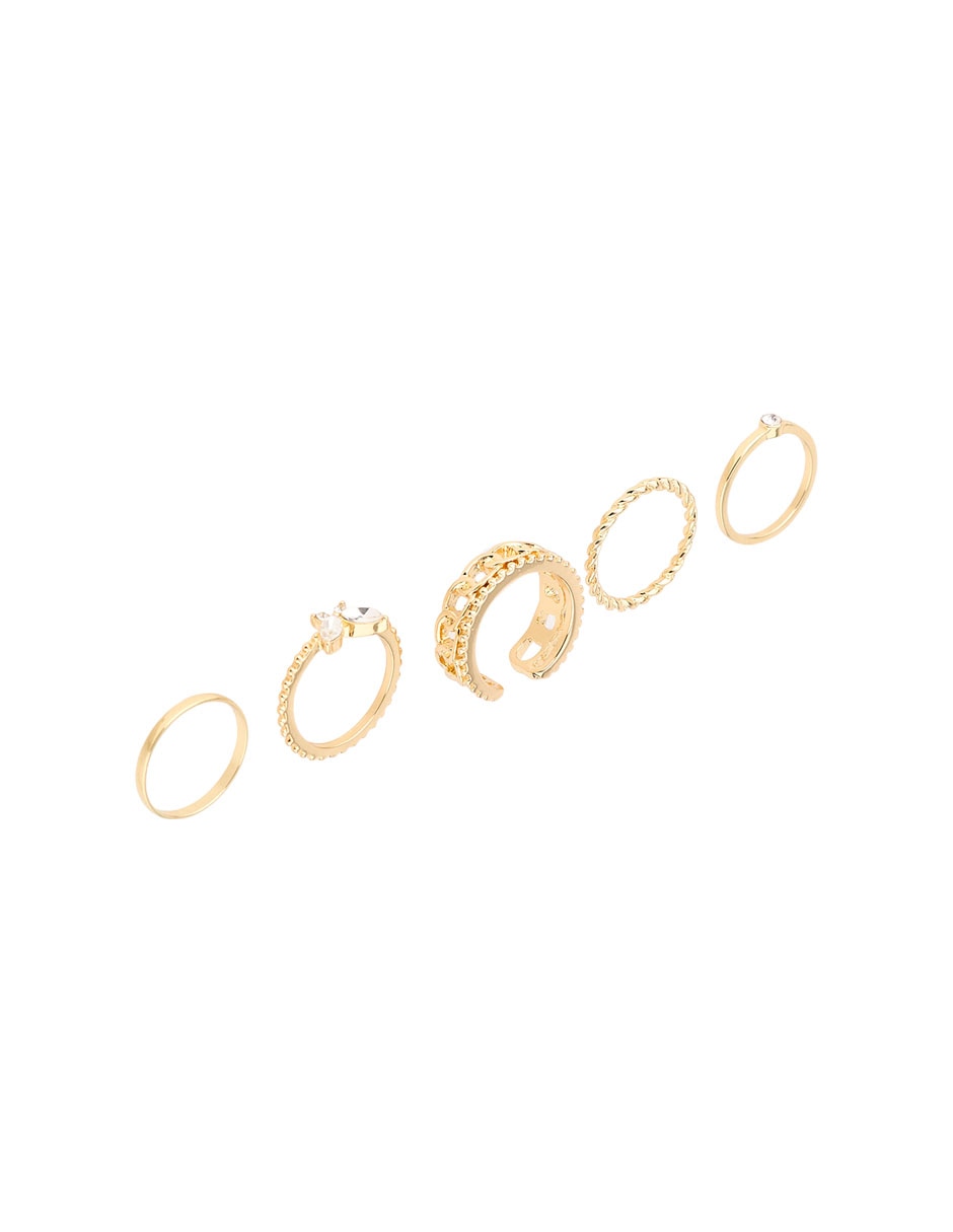 Set anillo brillante 3