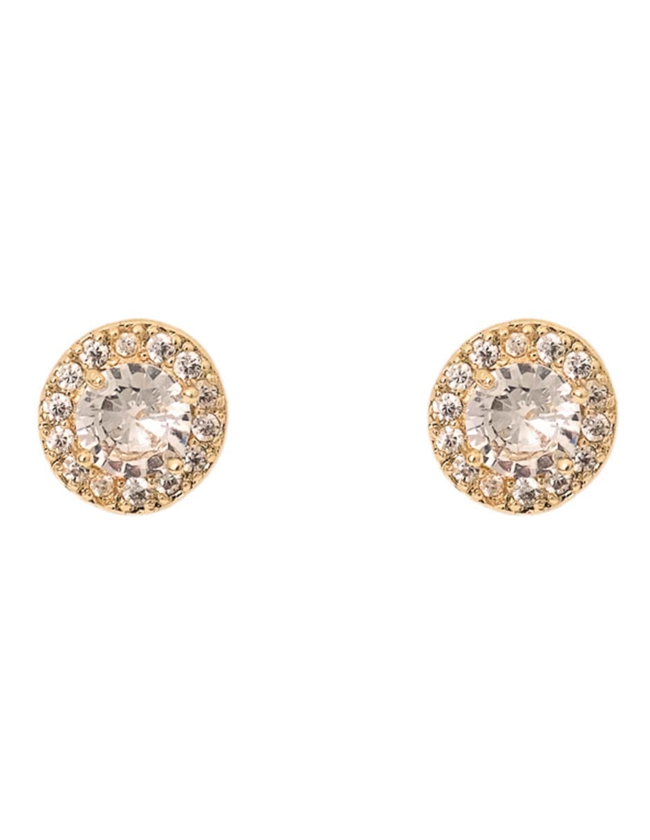 Broqueles con acabado chapa de oro 18K 1