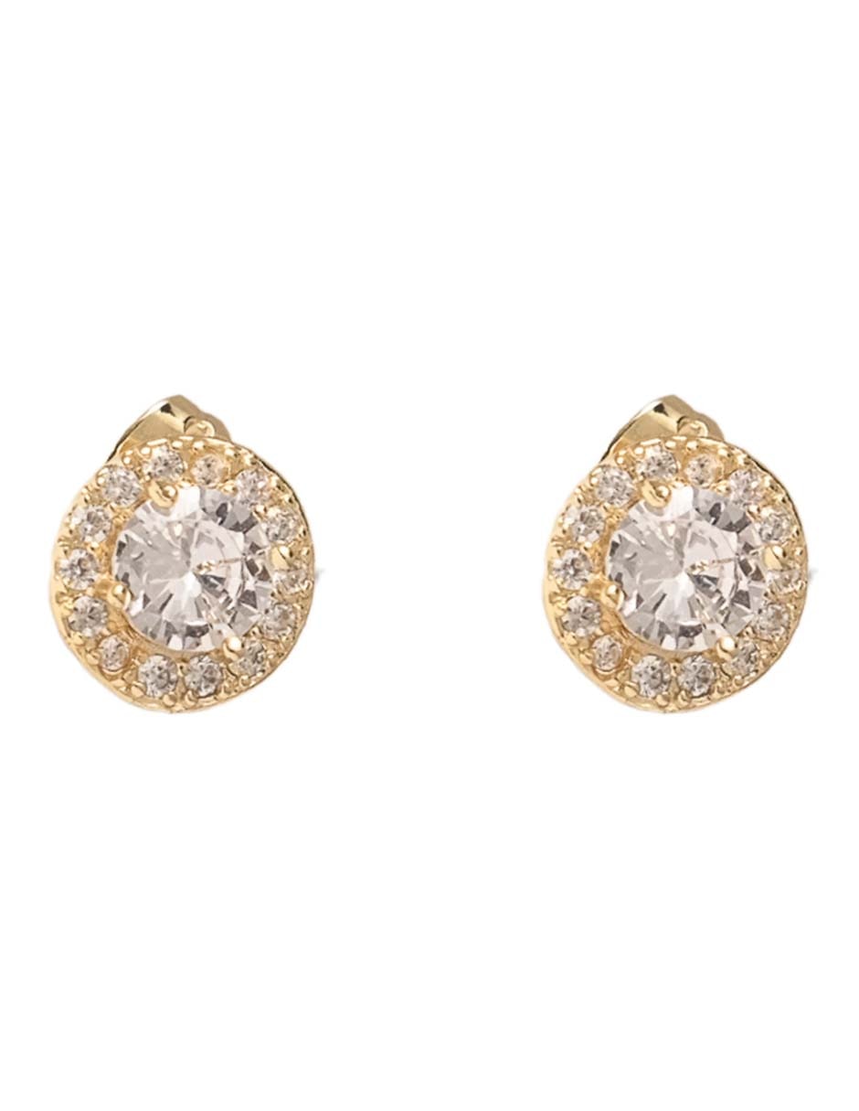 Broqueles con acabado chapa de oro 18K 2