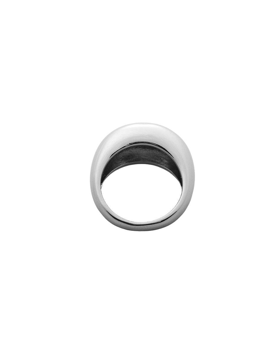 Anillo 18 K con acabado chapa de oro