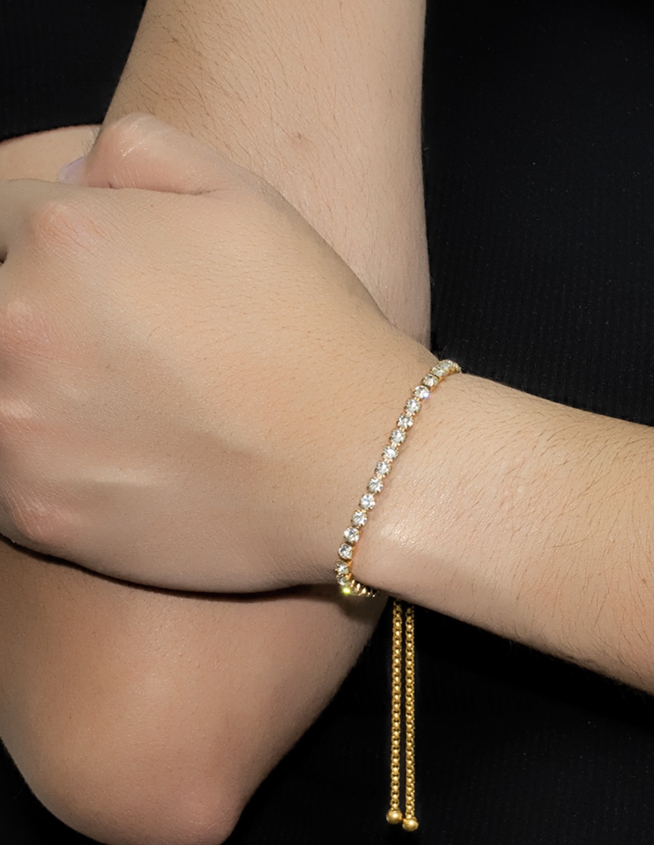 Pulsera cristal acabado pulido 3