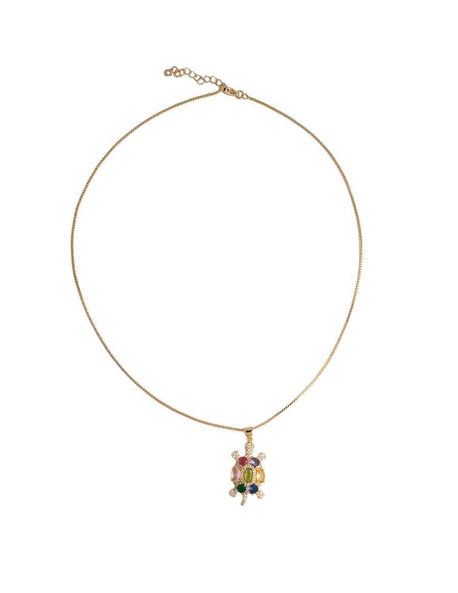 Collar de tortuga 844 de latón 18 k