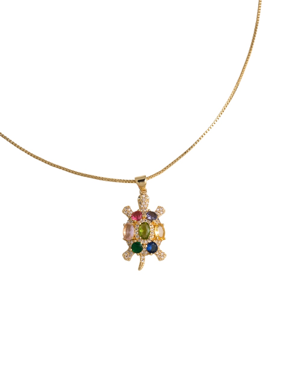 Collar de tortuga 844 de latón 18 k