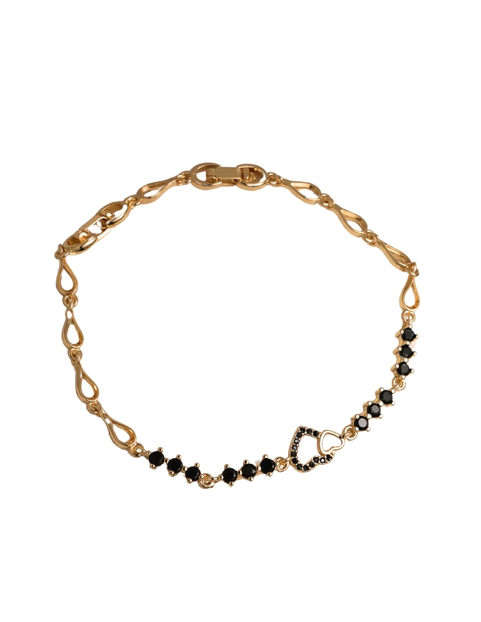 Pulsera 18 k con acabado chapa de oro Pulsera 18 k con acabado chapa de oro