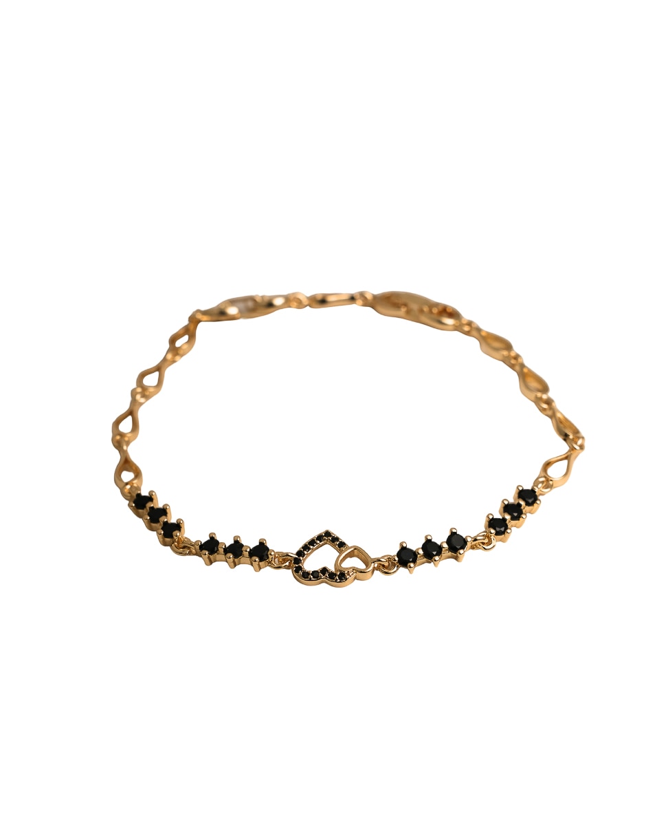 Pulsera 18 k con acabado chapa de oro 2