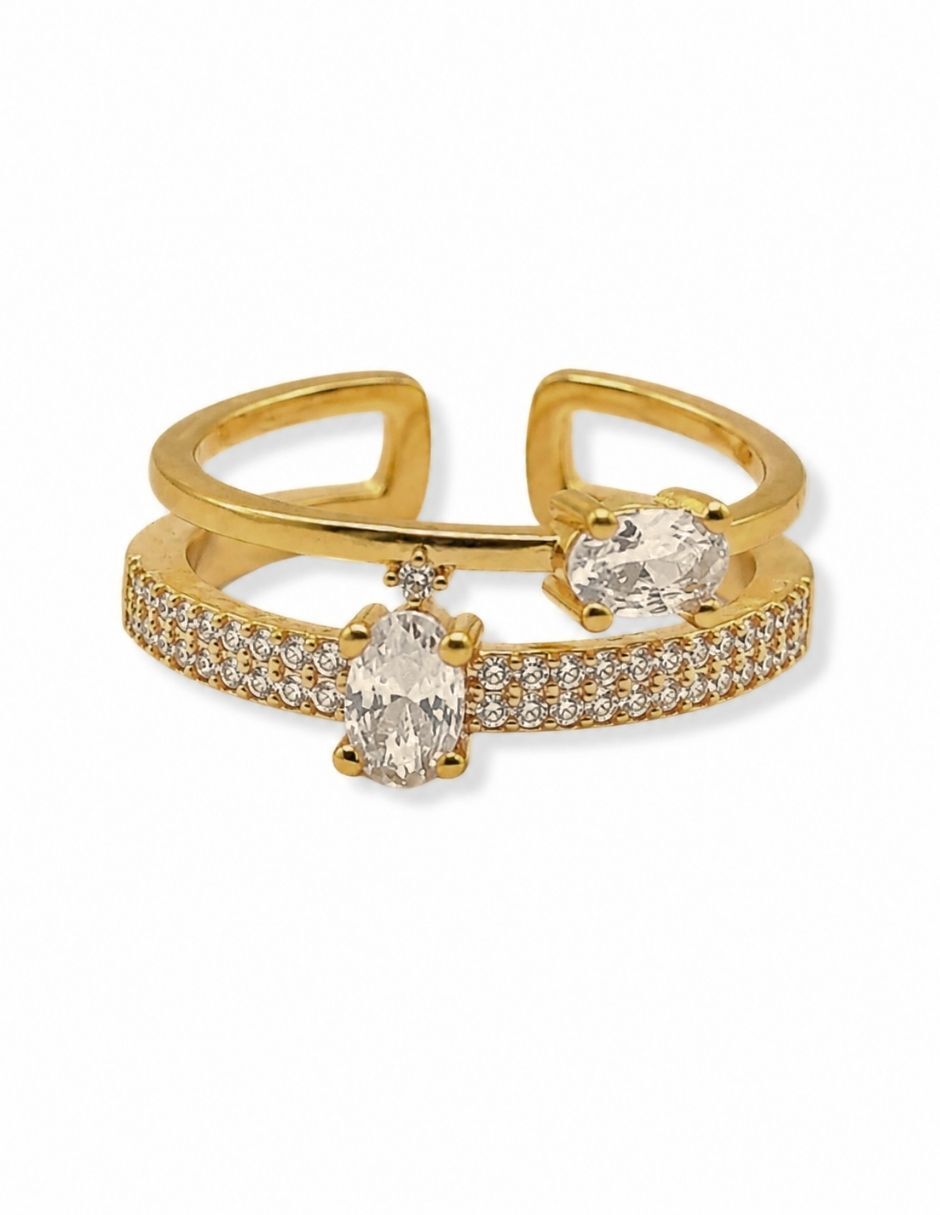 Anillo 14 k baño de oro Anillo 14 k baño de oro