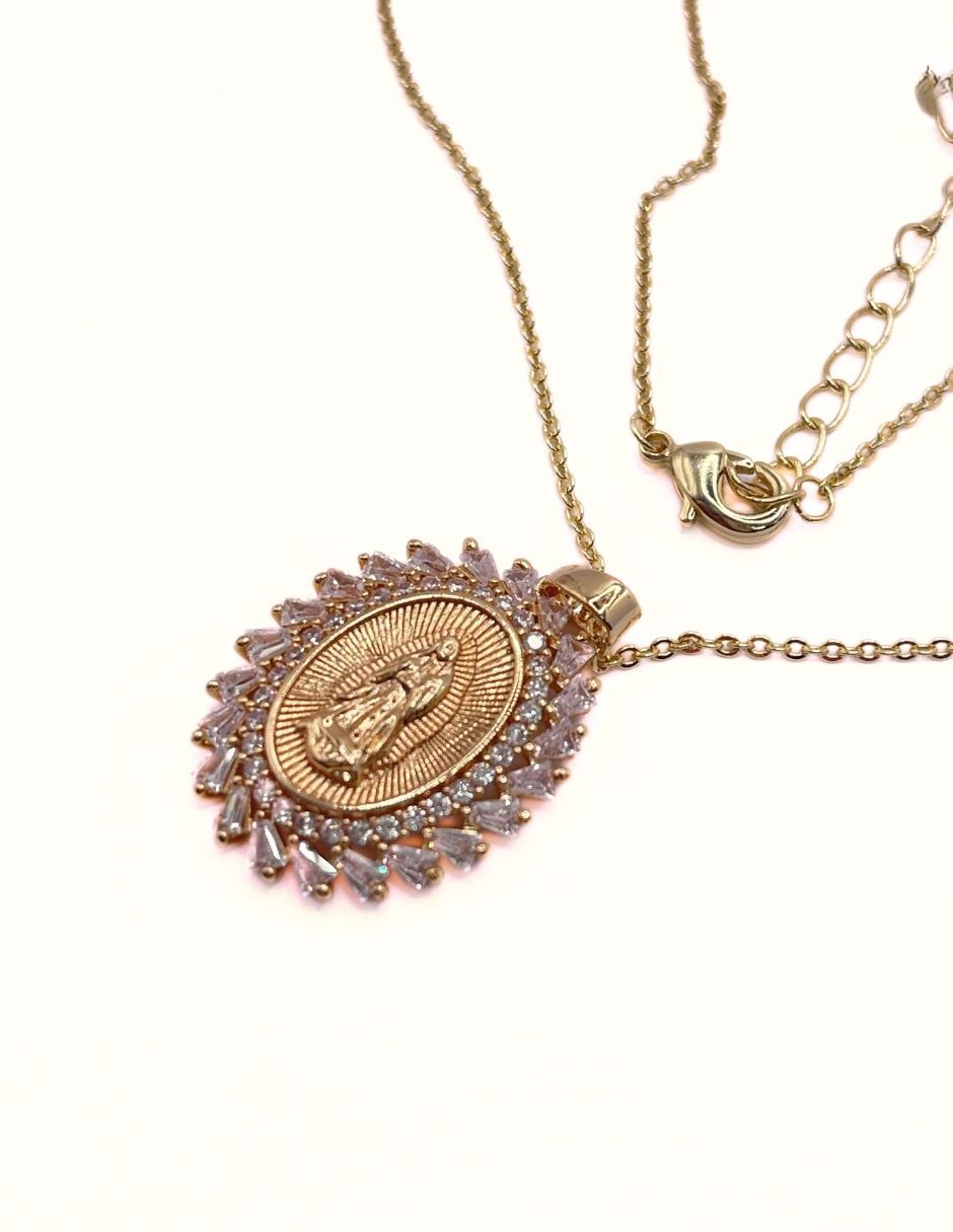 Collar de latón 14 k 2