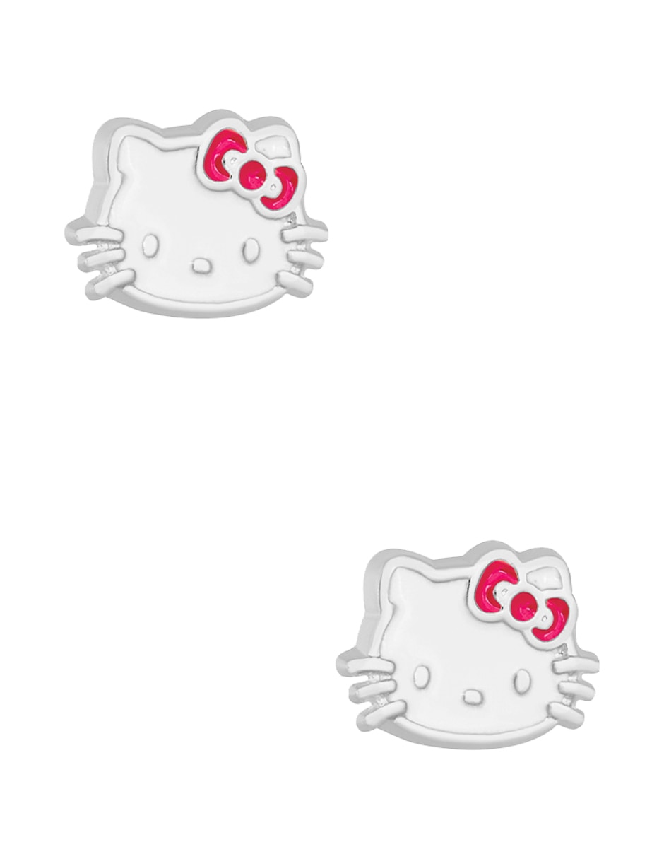 Broqueles de gato de plata P 925 con acabado esmaltado Broqueles de gato de plata P 925 con acabado esmaltado