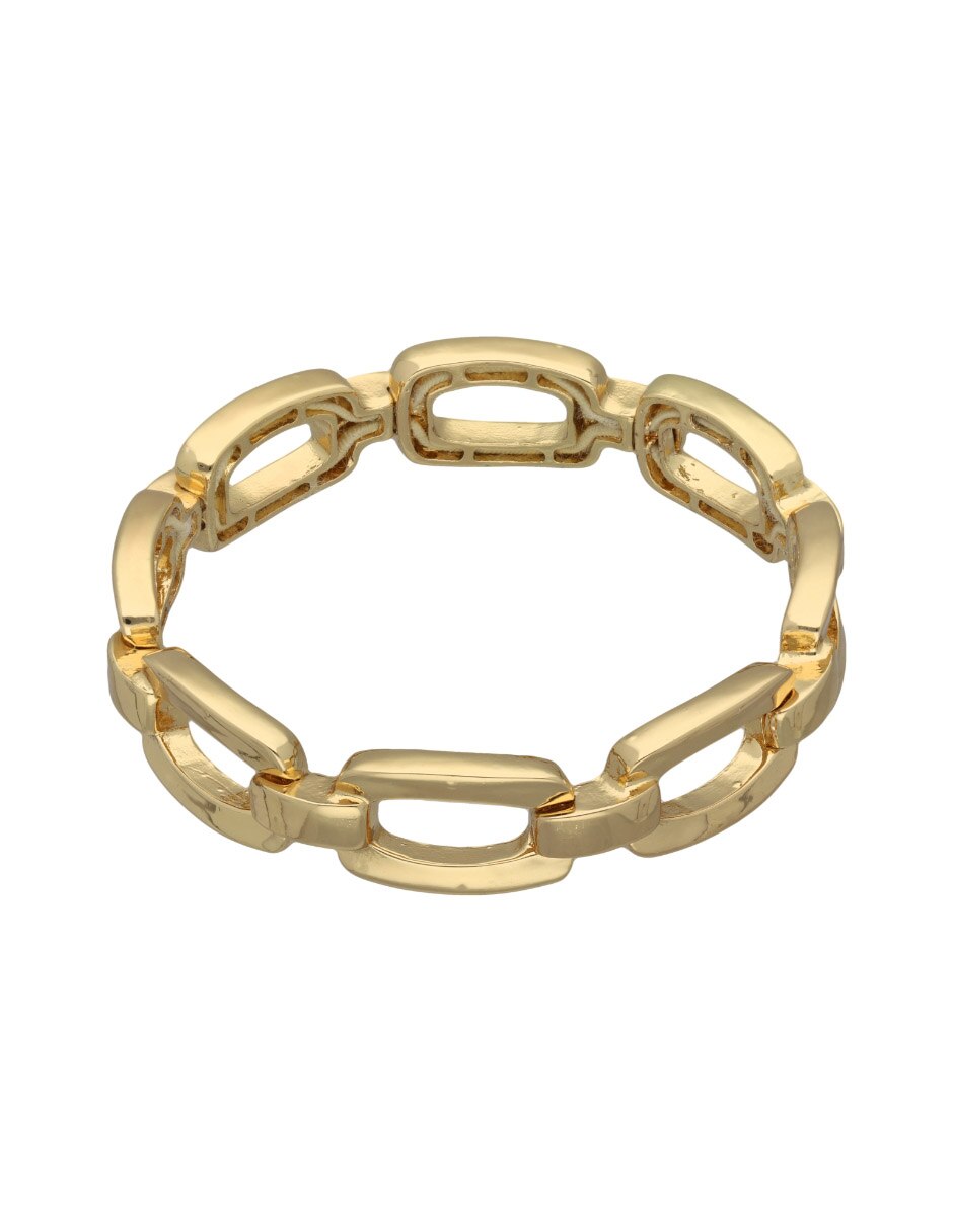 Pulsera Tailored Gold acabado brillante 2