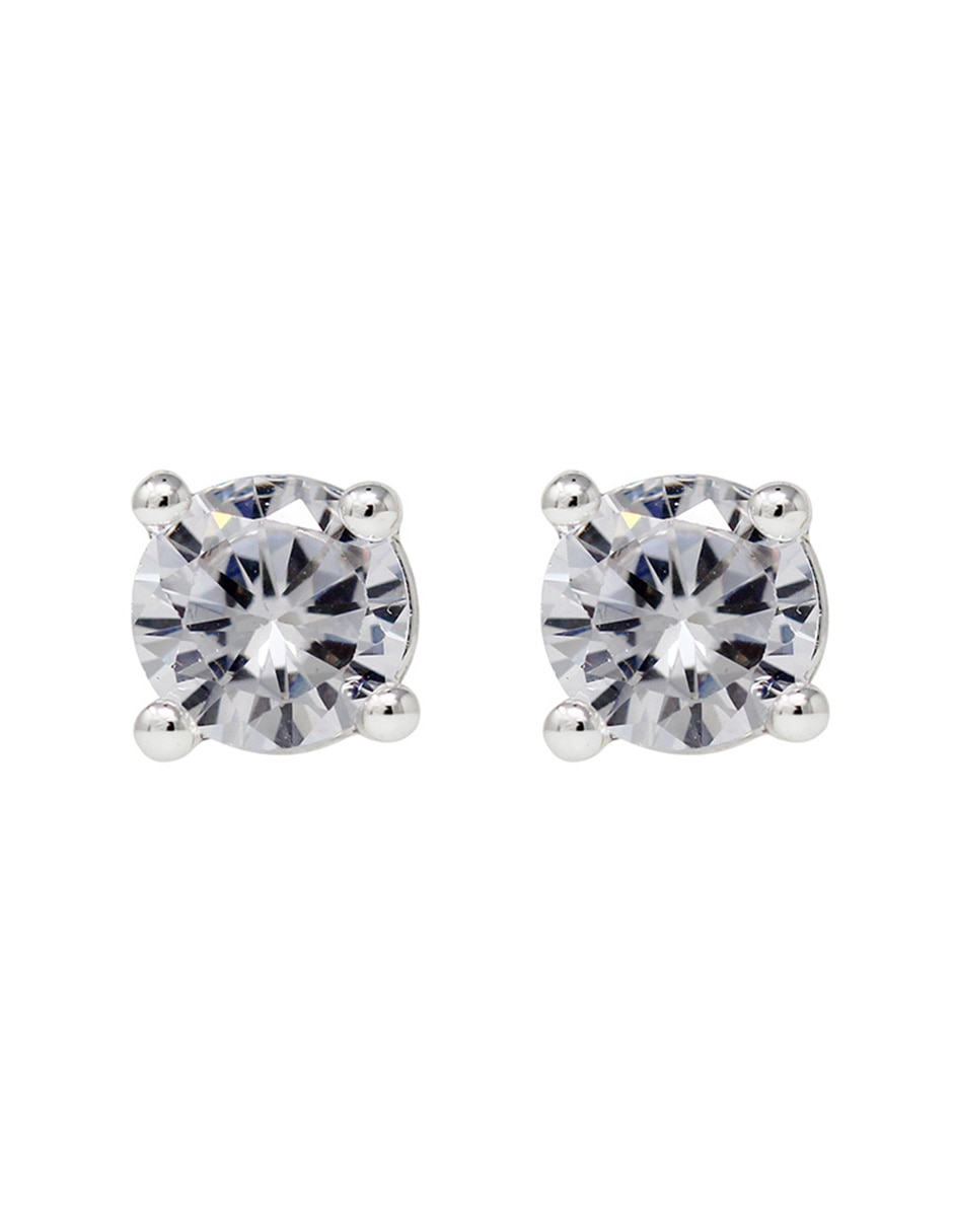 Arete corto special earrings con acabado pulido circonita