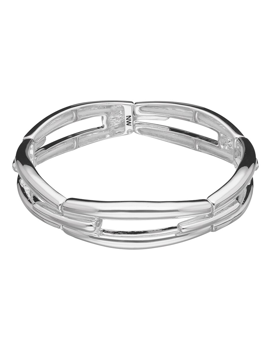 Pulsera Silver Navette acabado pulido
